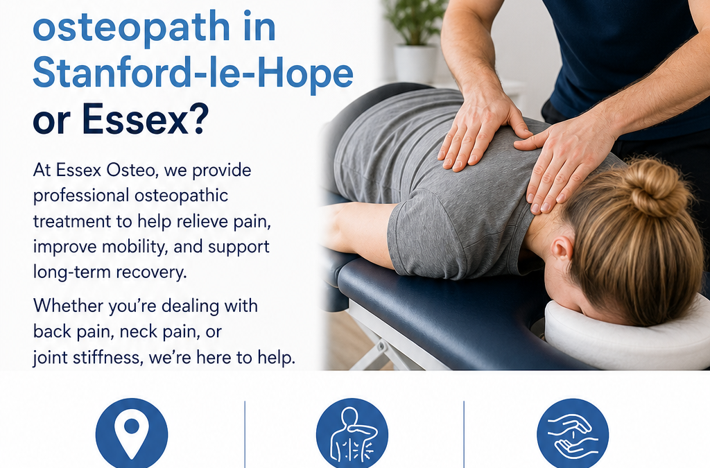 Trusted Osteopath in Stanford-le-Hope, Essex