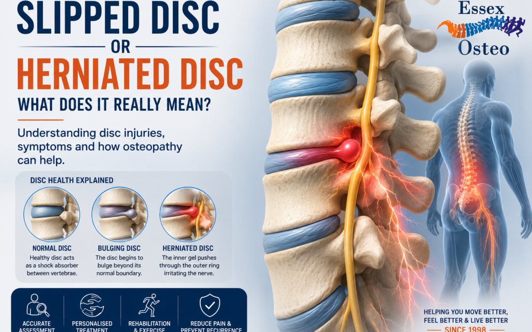 Slipped Disc or Herniated Disc – What Does It Mean?