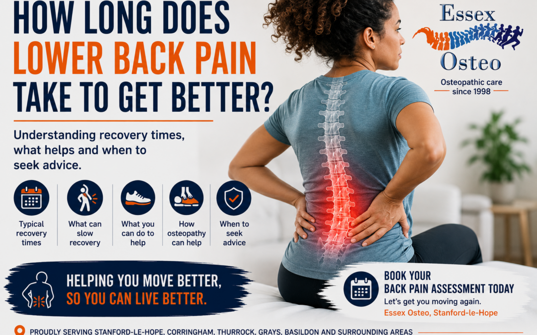 How Long Does Lower Back Pain Take to Get Better? | Essex Osteo