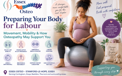 Preparing Your Body for Labour: Movement, Mobility & How Osteopathy May Support You