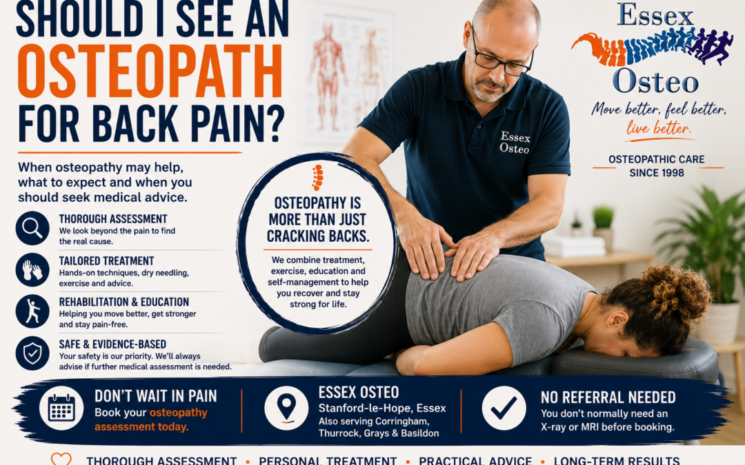 Should I See an Osteopath for Back Pain? | Essex Osteo