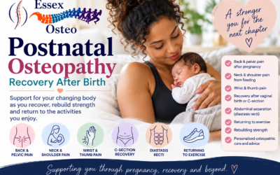 Postnatal Osteopathy: Recovery After Birth, Back Pain, Pelvic Pain & Returning to Exercise